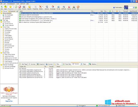 Screenshot BitComet for Windows 8