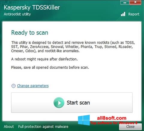 Screenshot Kaspersky TDSSKiller for Windows 8