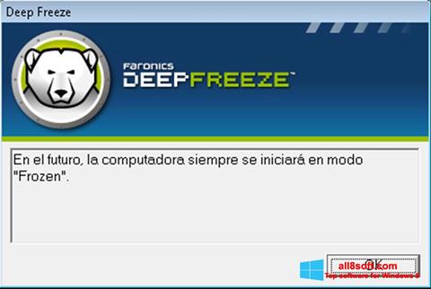 Screenshot Deep Freeze for Windows 8