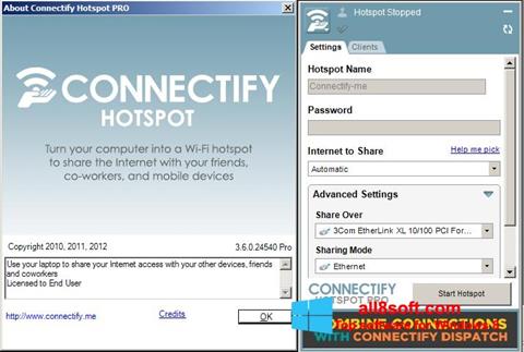 Screenshot Connectify Pro for Windows 8