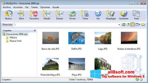 Screenshot WinZip for Windows 8