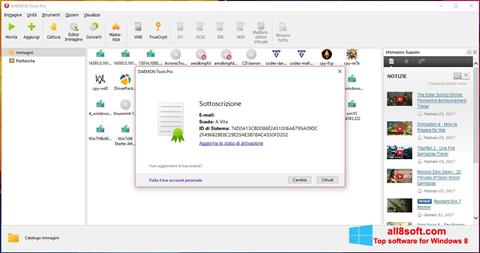 Screenshot DAEMON Tools Pro for Windows 8