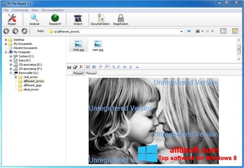 Screenshot File Repair for Windows 8