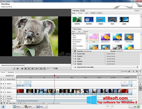 Screenshot Nero Vision for Windows 8
