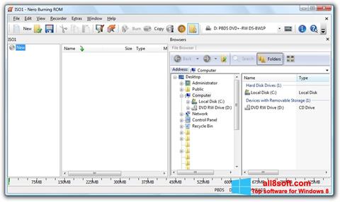 Screenshot Nero Burning ROM for Windows 8