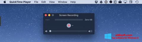 Screenshot QuickTime for Windows 8