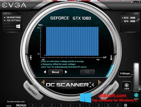 Screenshot EVGA Precision for Windows 8