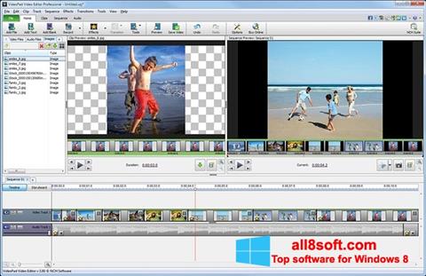 Screenshot VideoPad Video Editor for Windows 8