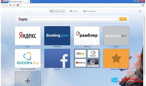 Screenshot Opera Next for Windows 8