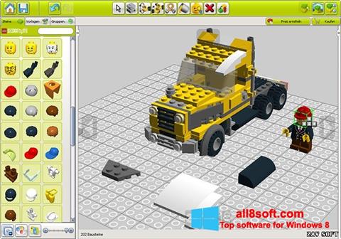 Screenshot LEGO Digital Designer for Windows 8