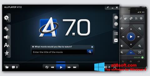 Screenshot ALLPlayer for Windows 8