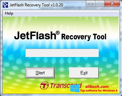 Screenshot JetFlash Recovery Tool for Windows 8