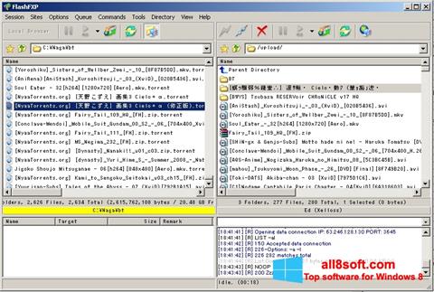 Screenshot FlashFXP for Windows 8