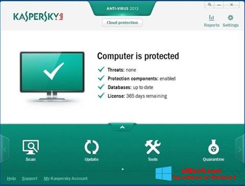 Screenshot Kaspersky for Windows 8