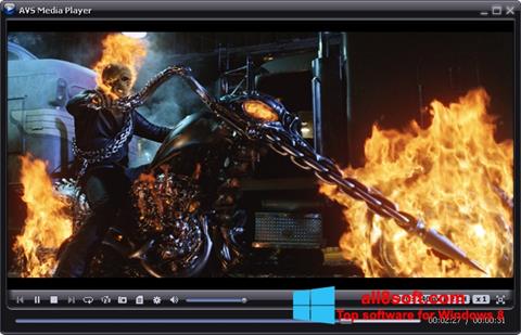 Screenshot AVS Media Player for Windows 8