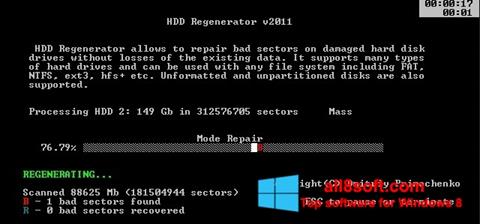 Screenshot HDD Regenerator for Windows 8