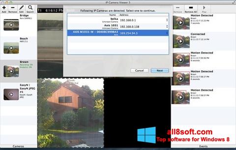 Screenshot IP Camera Viewer for Windows 8