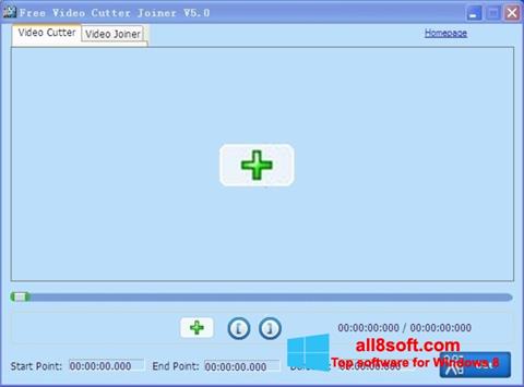 Screenshot Free Video Cutter for Windows 8