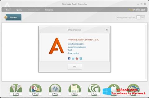 Screenshot Freemake Audio Converter for Windows 8