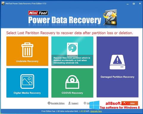 Screenshot Power Data Recovery for Windows 8