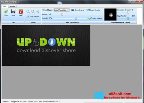 Screenshot SmartDeblur for Windows 8