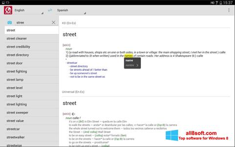 Screenshot ABBYY Lingvo for Windows 8