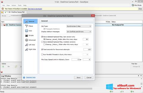 Screenshot GoodSync for Windows 8