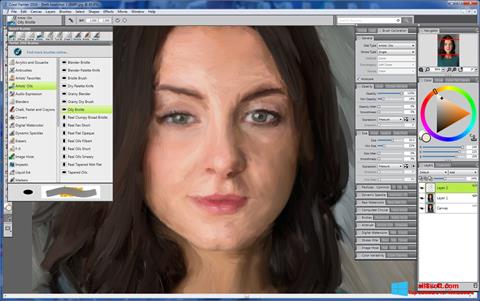Screenshot Corel Painter for Windows 8