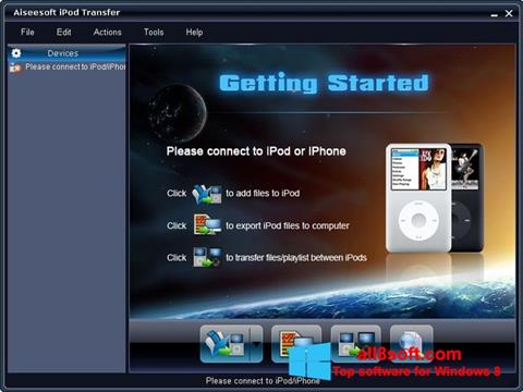 Screenshot iPhone PC Suite for Windows 8