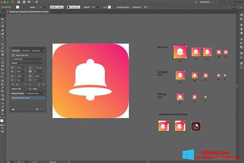 Screenshot Adobe Illustrator CC for Windows 8