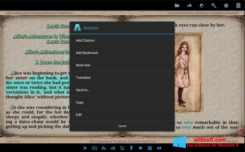 Screenshot AlReader for Windows 8