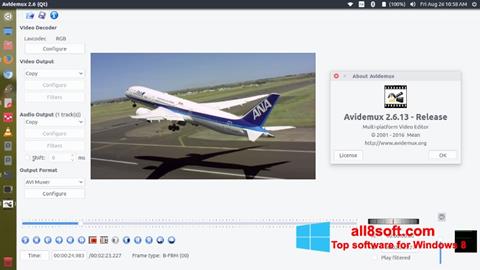 Screenshot Avidemux for Windows 8